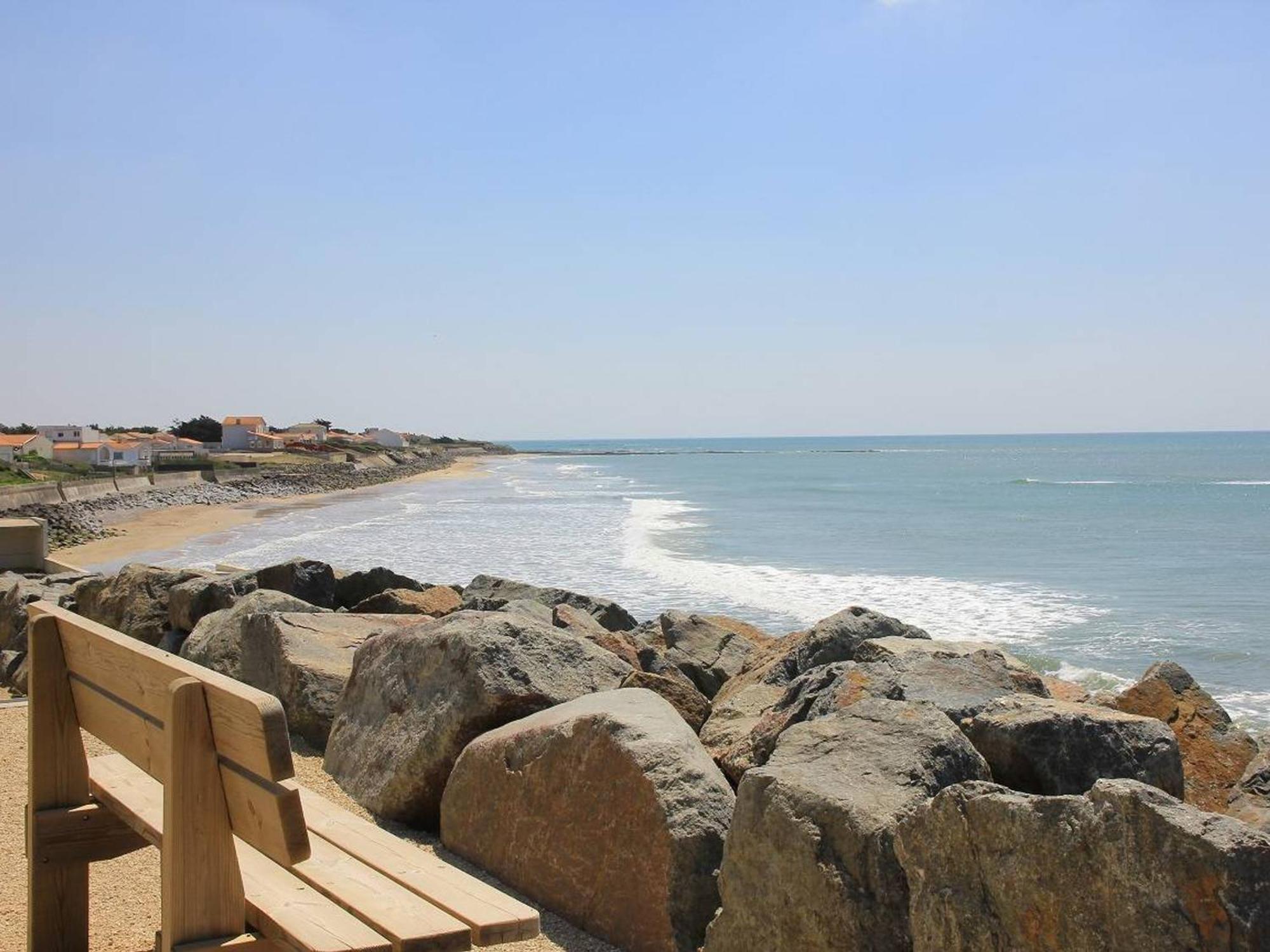 Maison Cosy Avec Mezzanine, Piscine Chauffee, Proche Mer - 4 Couchages - Parking Privatif - Fr-1-224A-1 Bretignolles-sur-Mer Luaran gambar