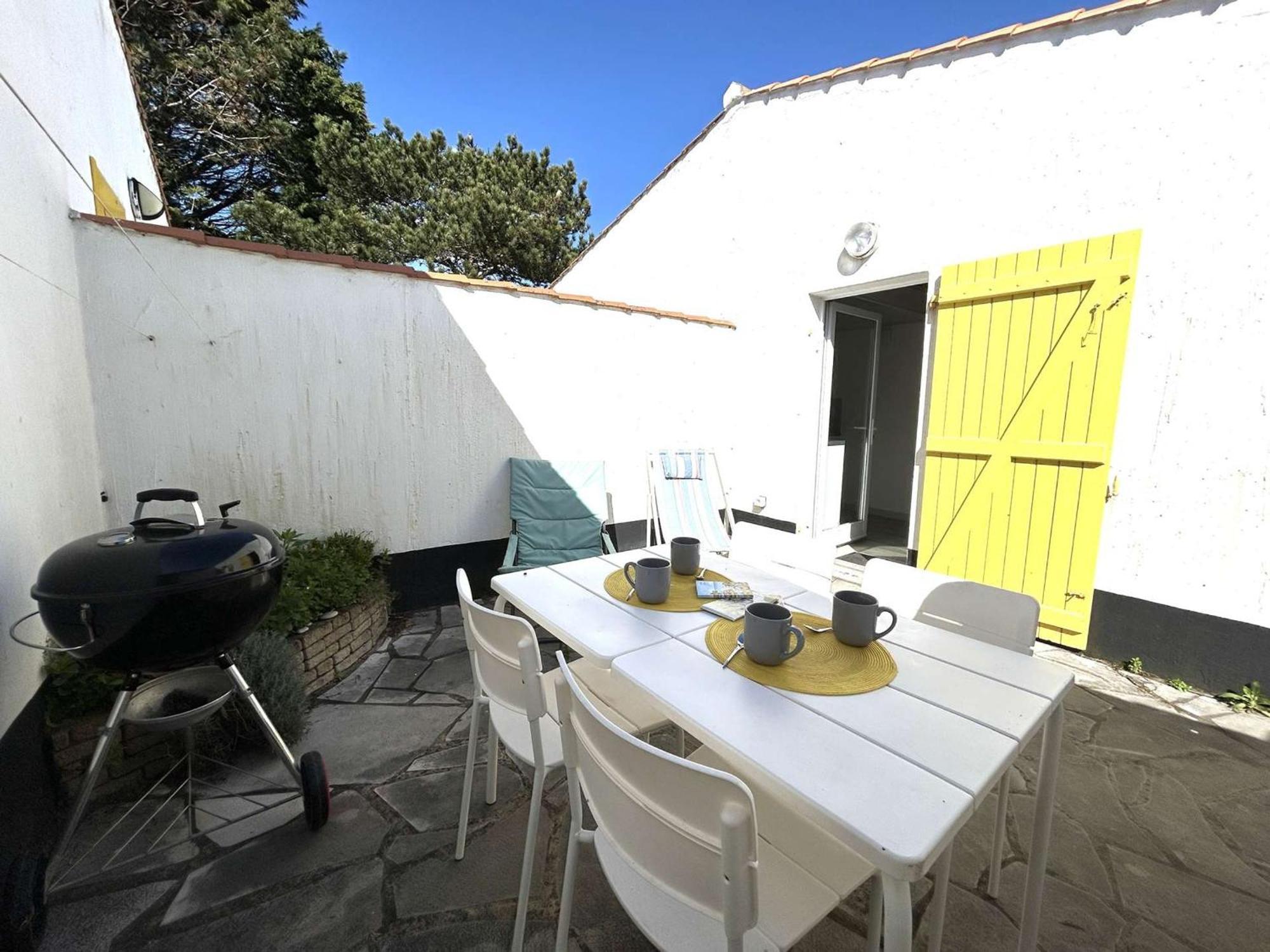 Maison Cosy Avec Mezzanine, Piscine Chauffee, Proche Mer - 4 Couchages - Parking Privatif - Fr-1-224A-1 Bretignolles-sur-Mer Luaran gambar